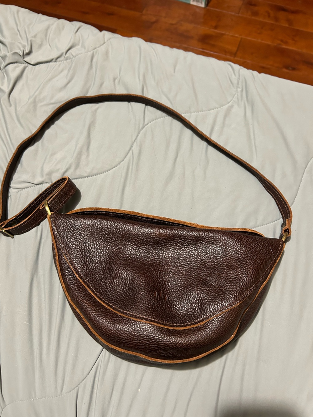 Portland Leather medium koala in coldbrew